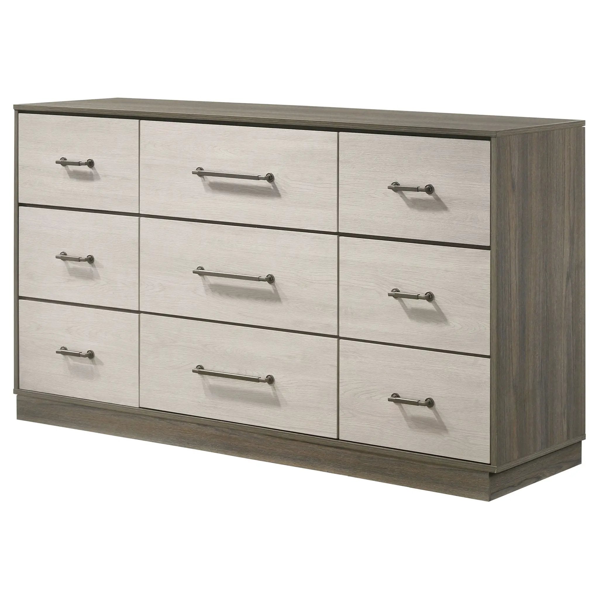 Fenwick 9-drawer Dresser Grey Oak by Unique Piece Furniture
