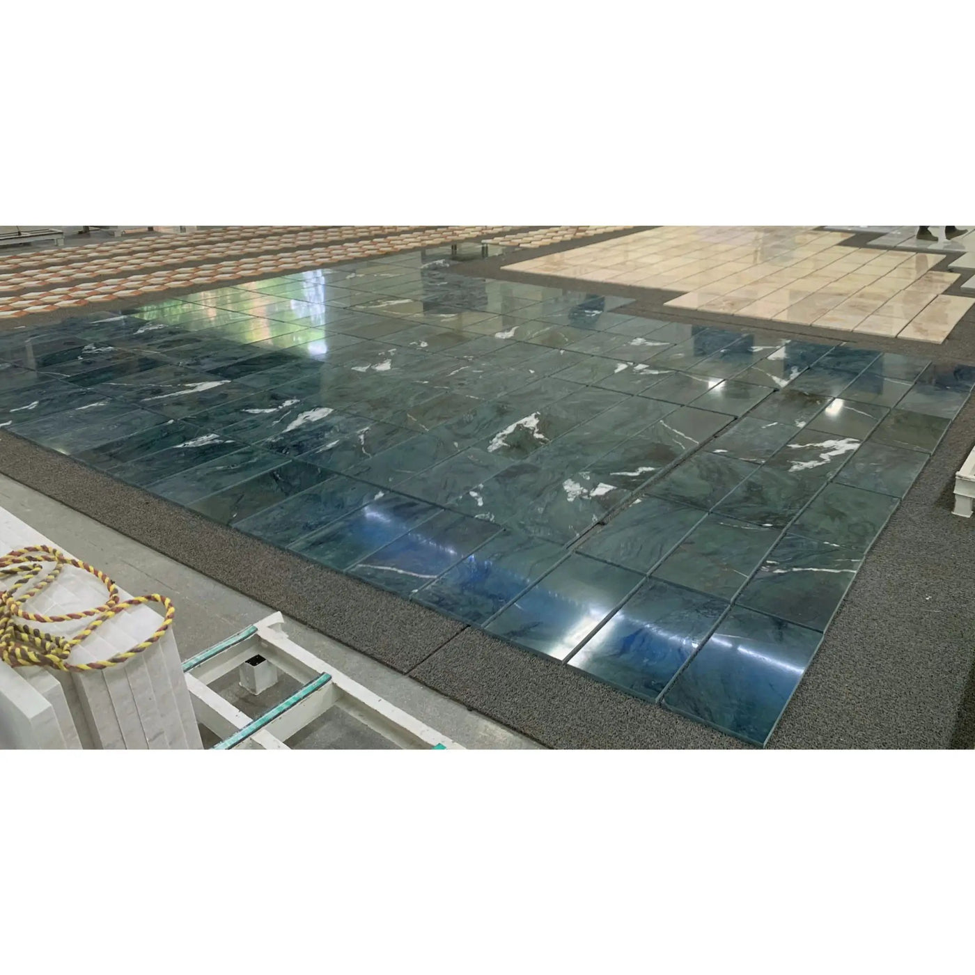 Natural Marble Polished Tile For Wall And Floor (Set of 4) by HouseOfZazla