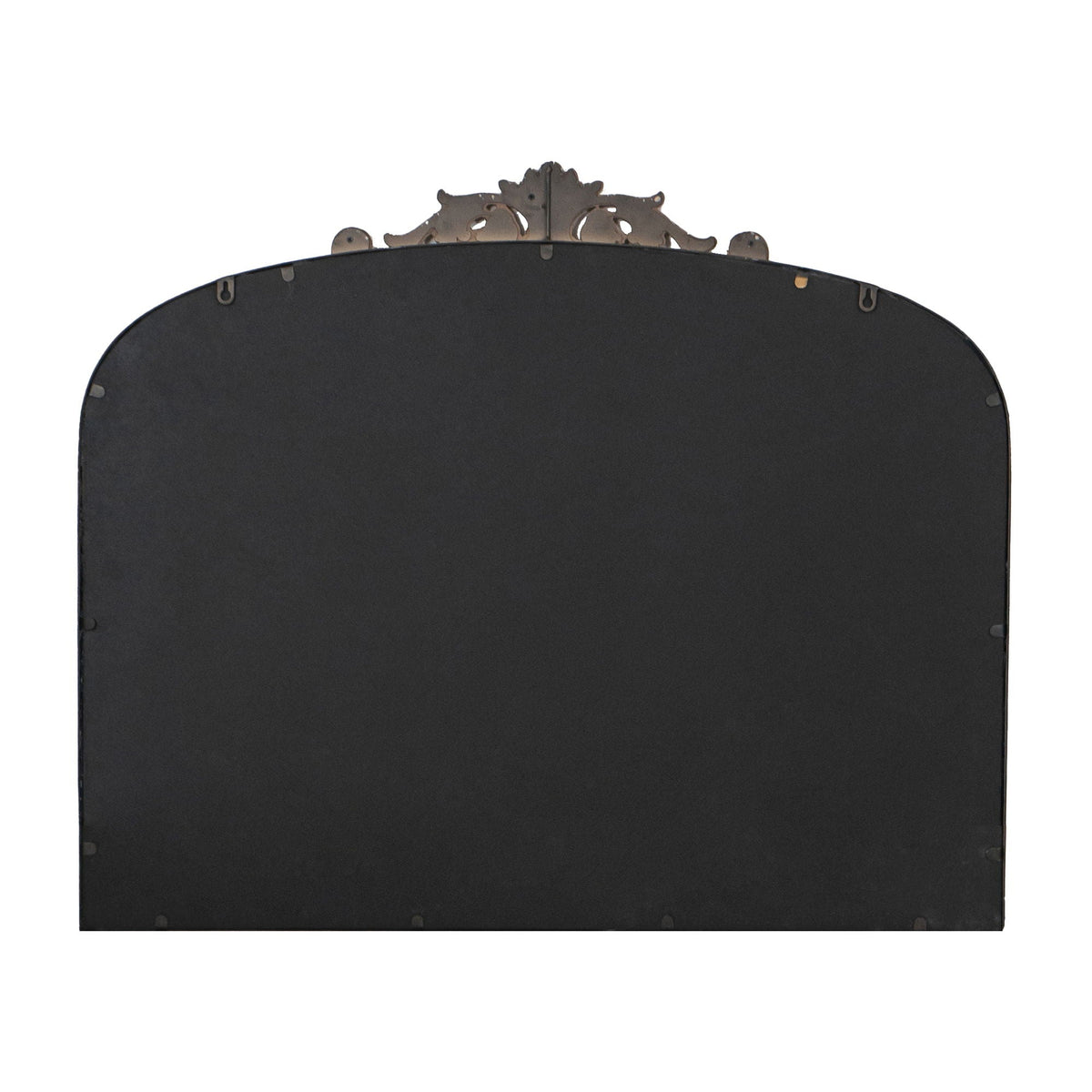 Baroque Inspired Arch Wall Mirror with Ornate Design - Gold or Black, photo 20 of 40