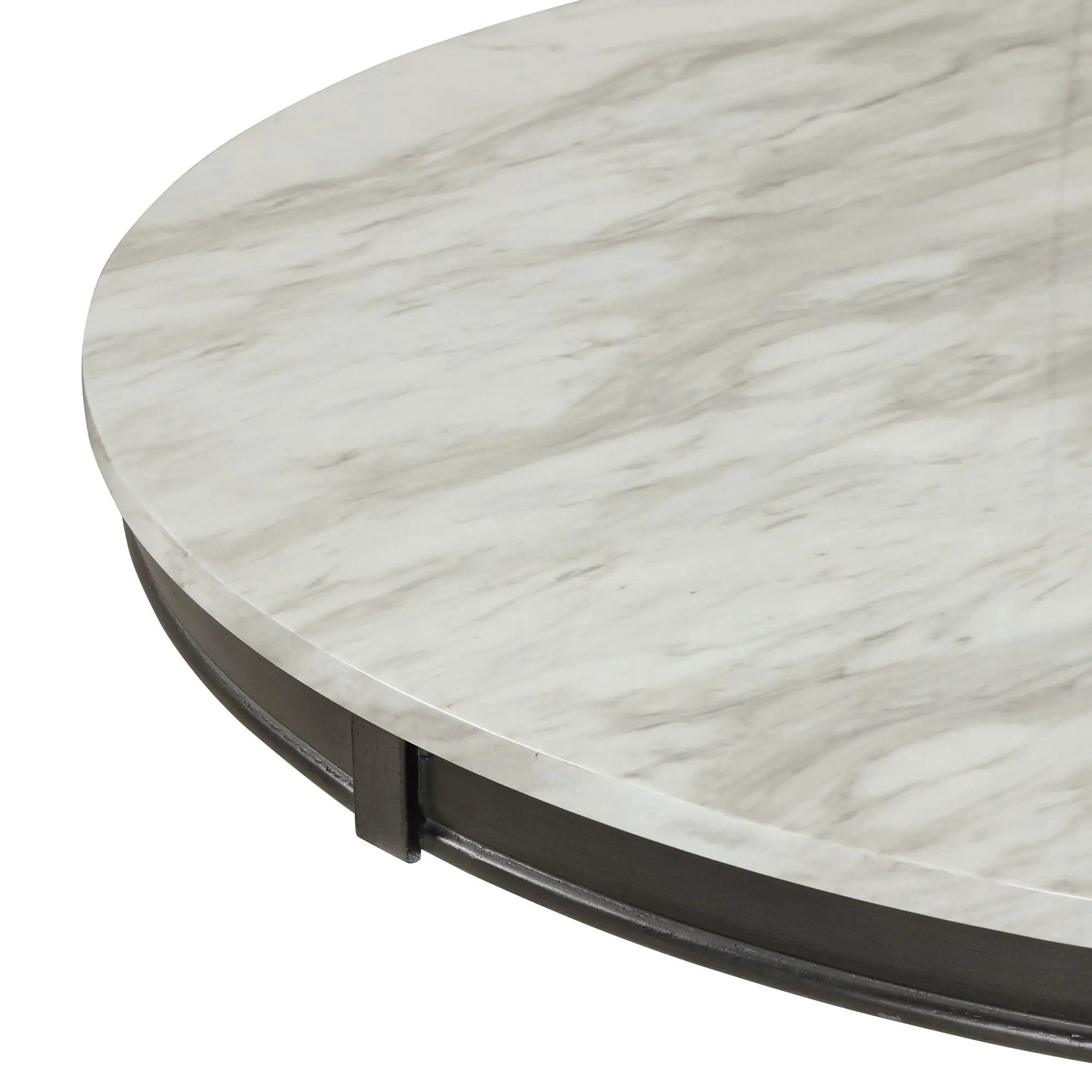 Dining Table - Gray - Faux Marble by HouseOfZazla
