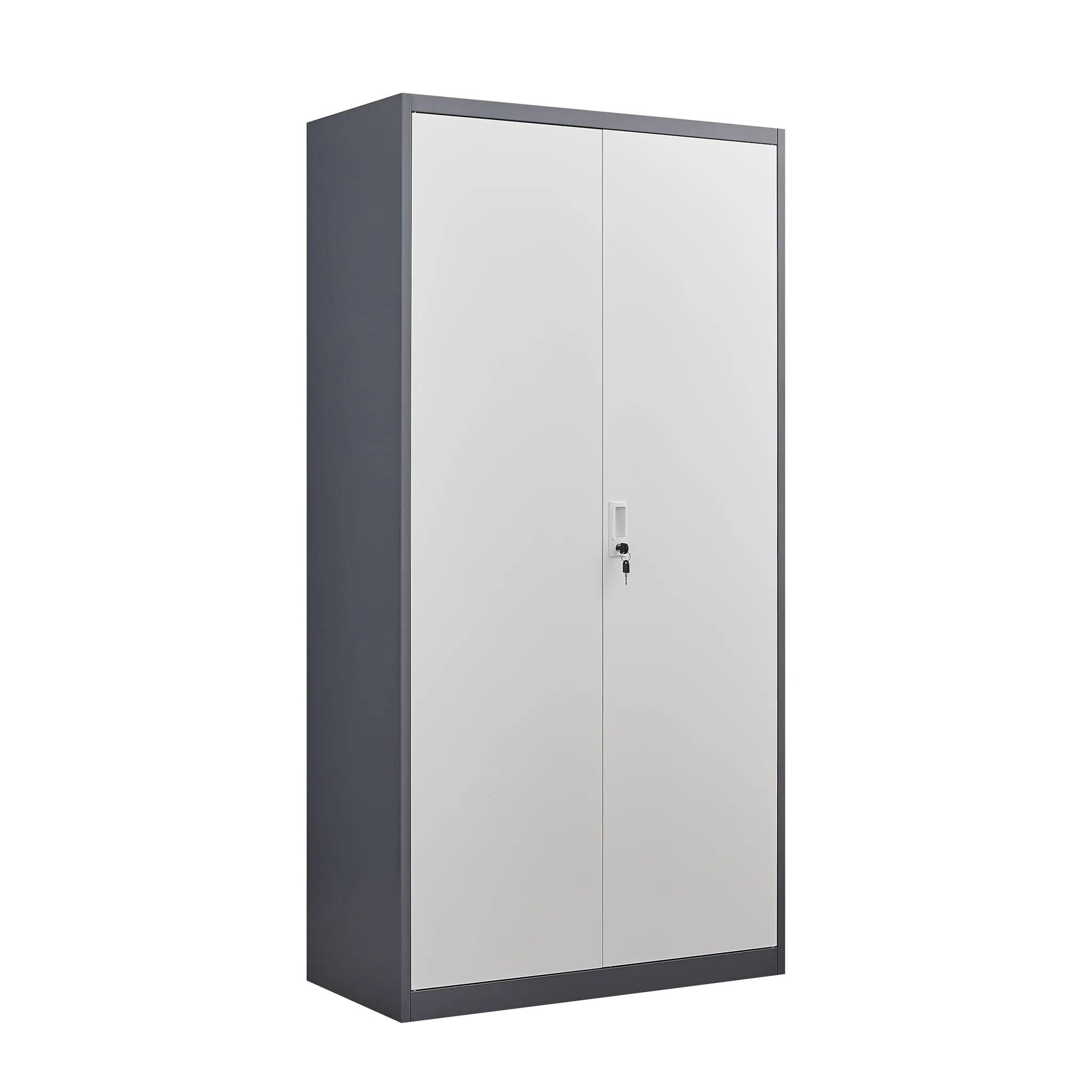 Large Capacity Wardrobe With Hanging Rod And Compartments by HouseOfZazla