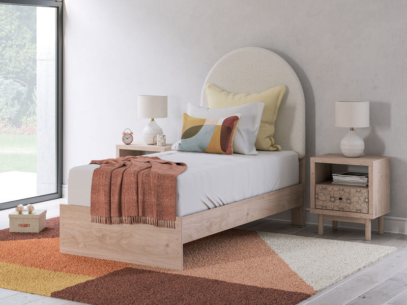 Arloster - Upholstered Panel Bed by Unique Piece Furniture
