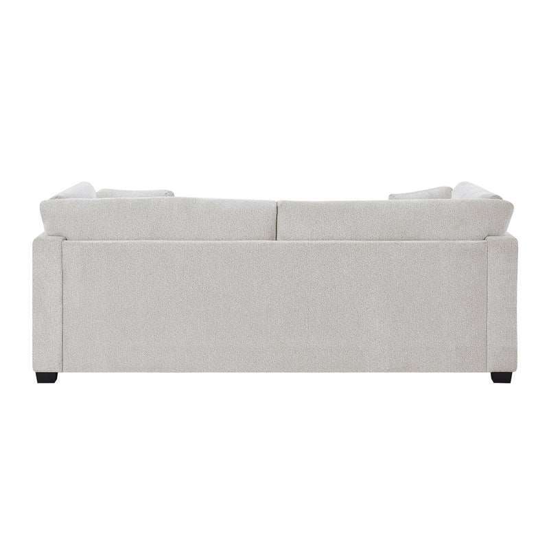 83.5" Modern Flared Arms Sofa (Beige) by HouseOfZazla