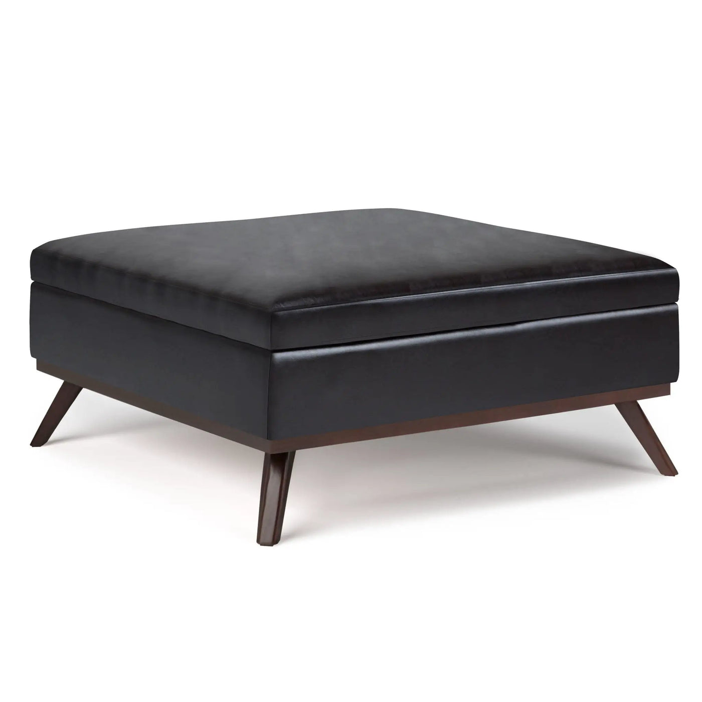 Owen - Multifunctional Square Coffee Table Storage Ottoman by HouseOfZazla