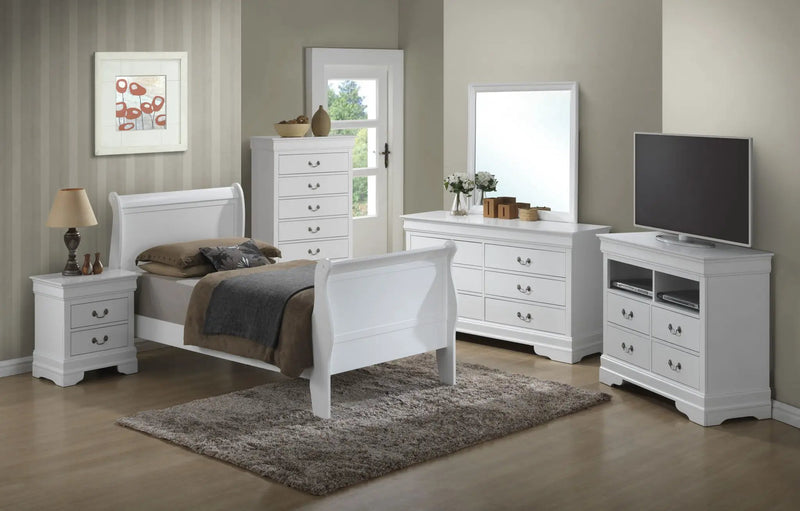 Panel Sleigh Bed by Unique Piece Furniture
