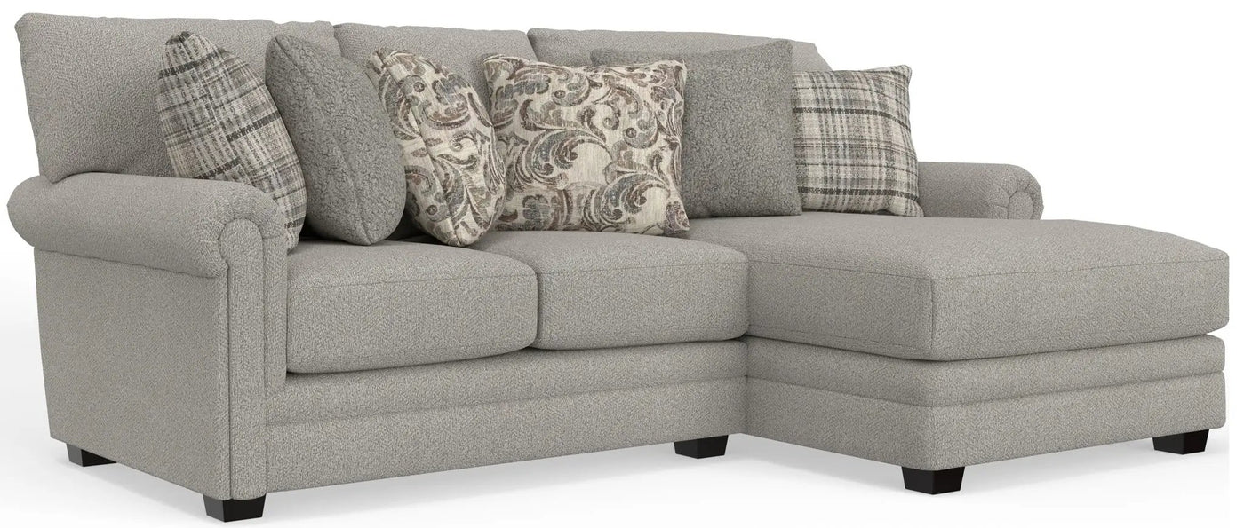 Livingston - Sectional With Comfort Coil Seating And Accent Pillows Included by Unique Piece Furniture