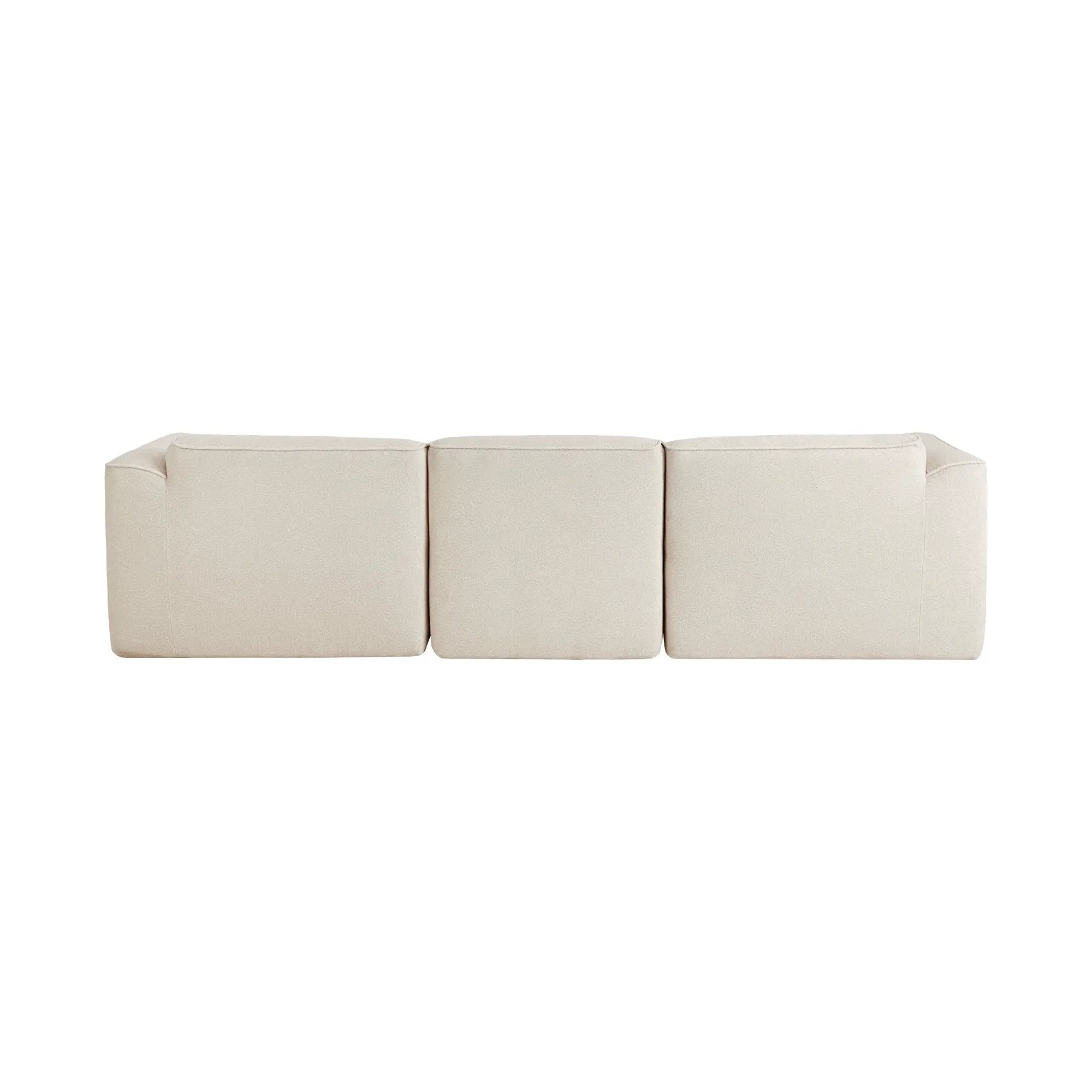 U_Style Luxury Living Room Double-Needle Cut Velvet Sofa by HouseOfZazla