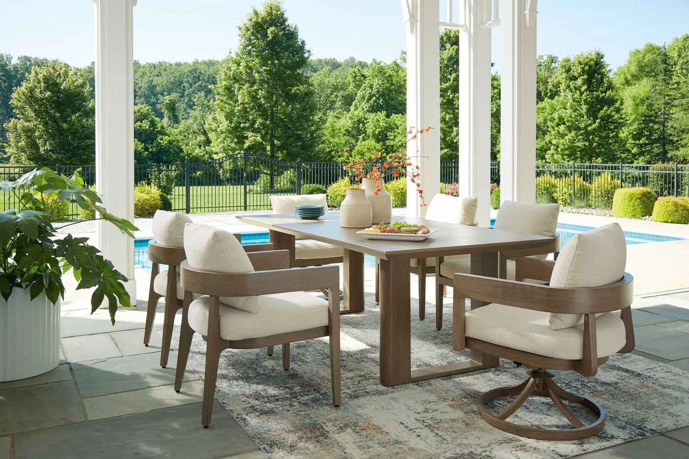 Serene Bay - Outdoor Dining Set by Unique Piece Furniture