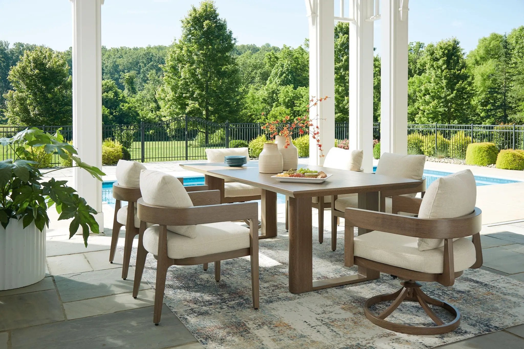 Serene Bay - Outdoor Dining Set by Unique Piece Furniture