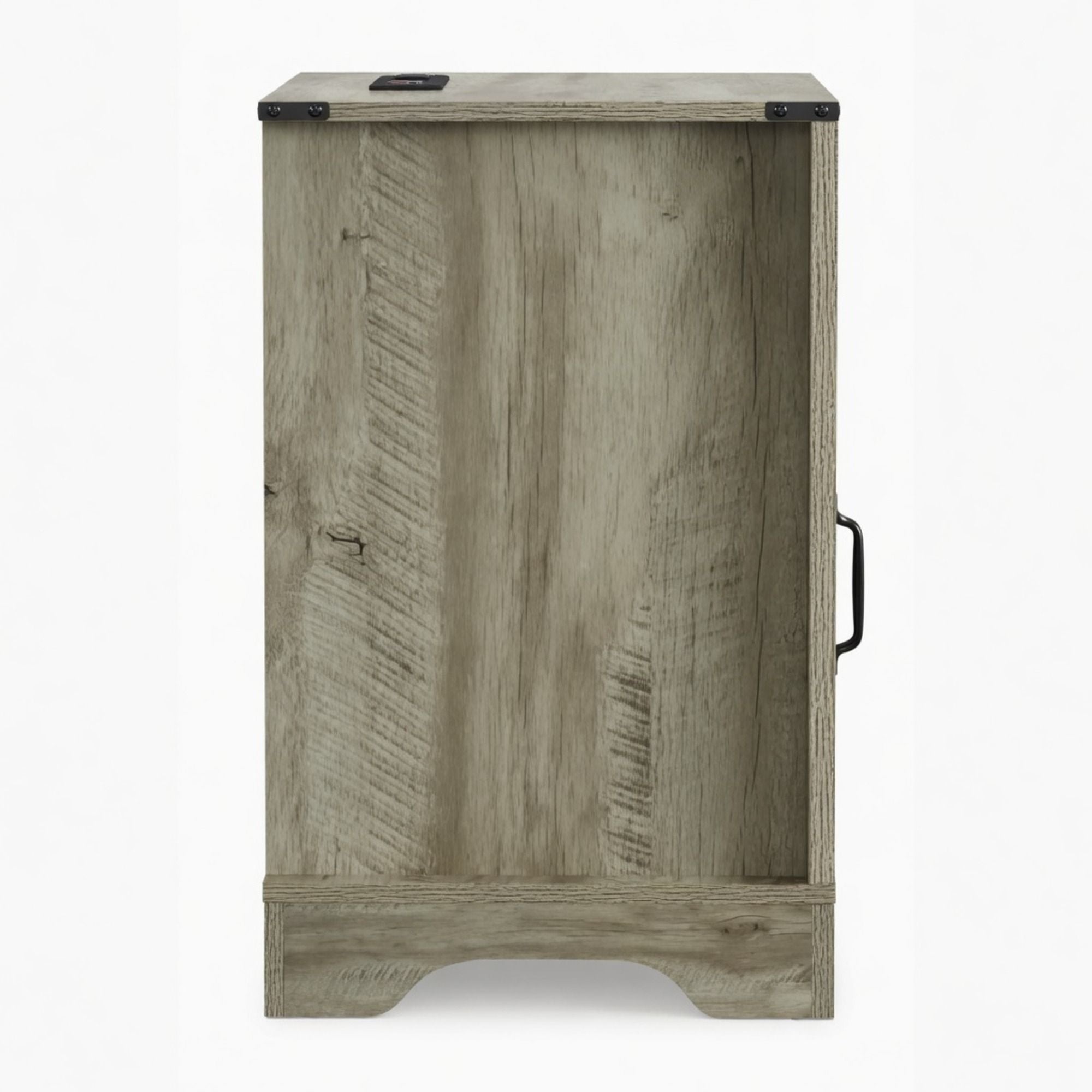Farmhouse Nightstand, Charging Station & Storage by HouseOfZazla
