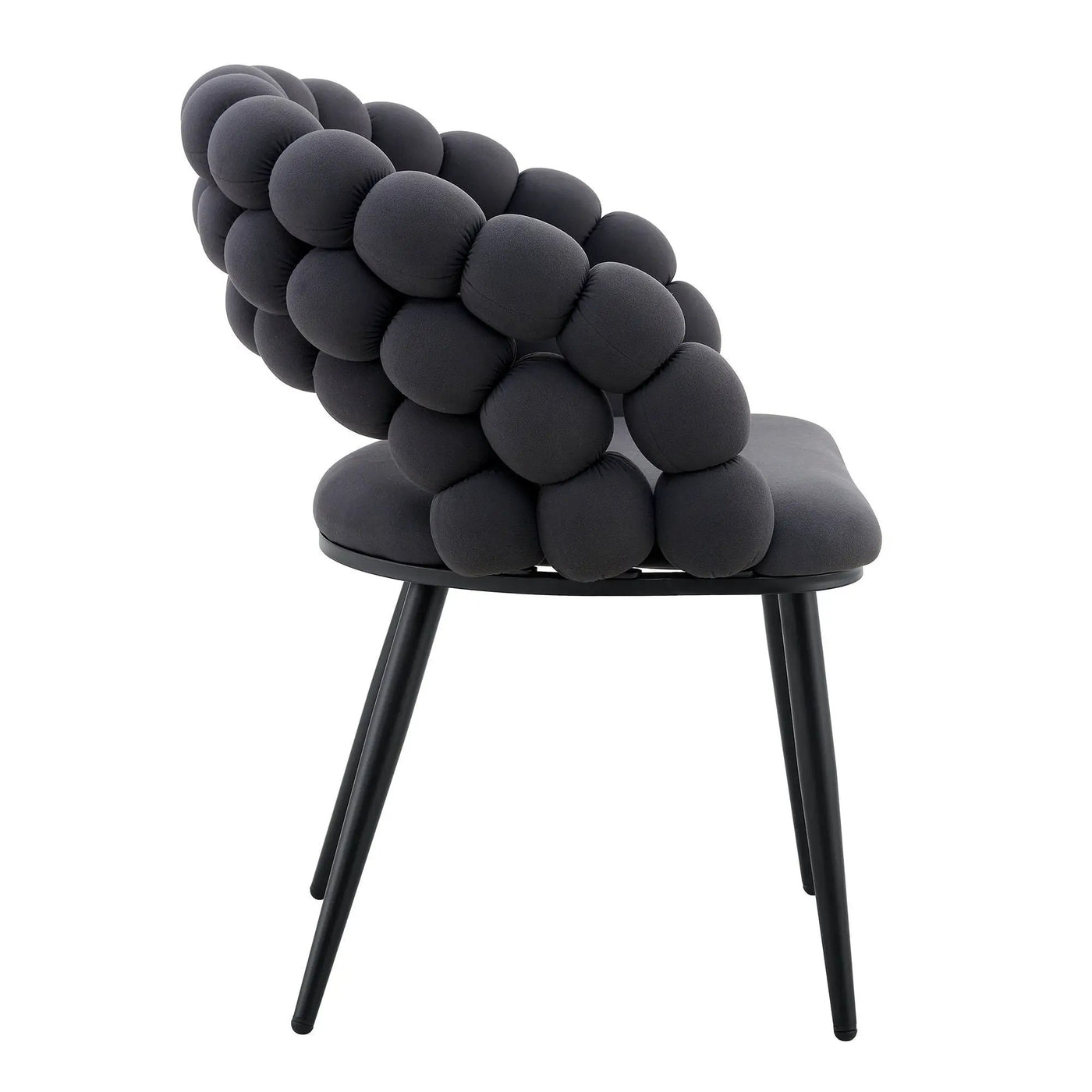 Puffy Bubble, Ball Chain Chairs For Dining Room (Set of 2) by HouseOfZazla