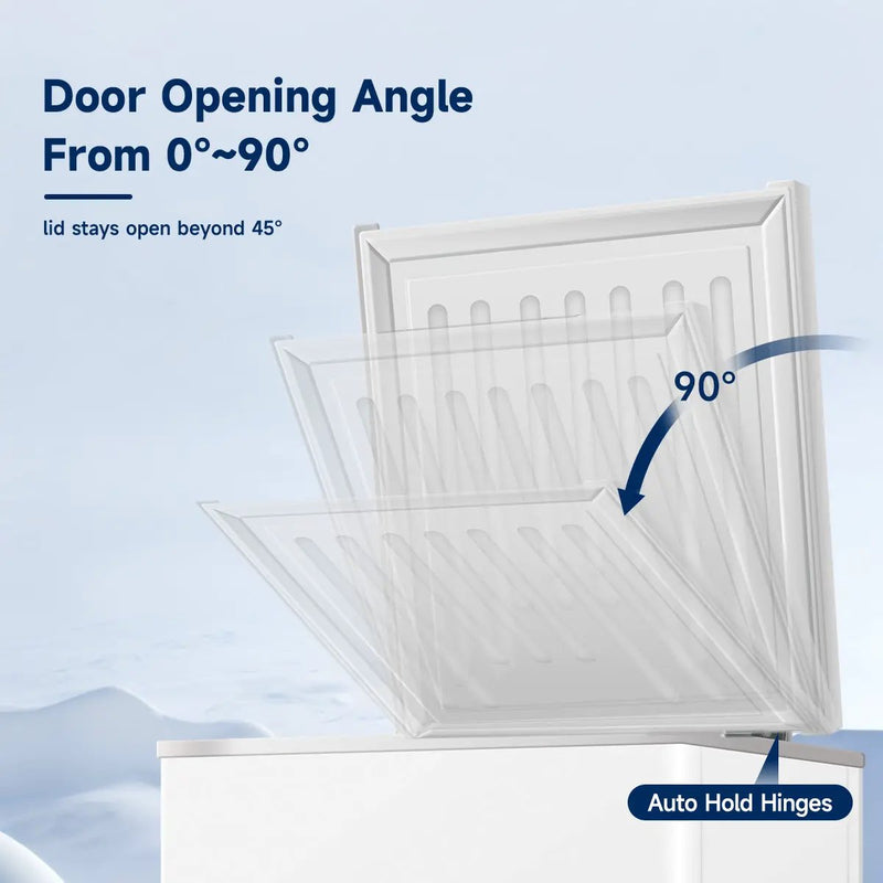 ORIKOOL 5.0 Cu.ft Chest Freezer by HouseOfZazla