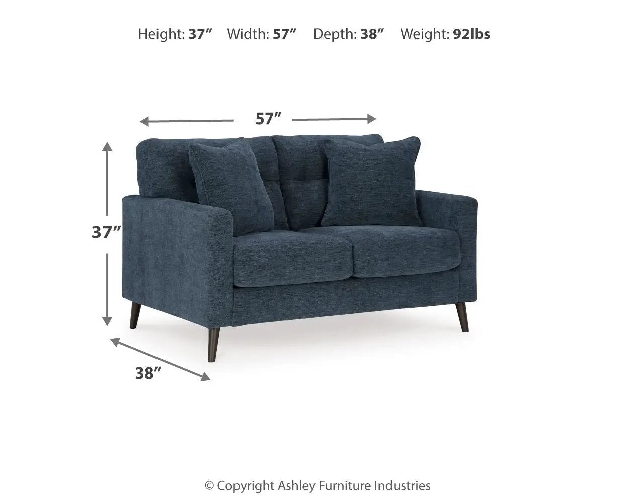 Bixler - Loveseat by Unique Piece Furniture