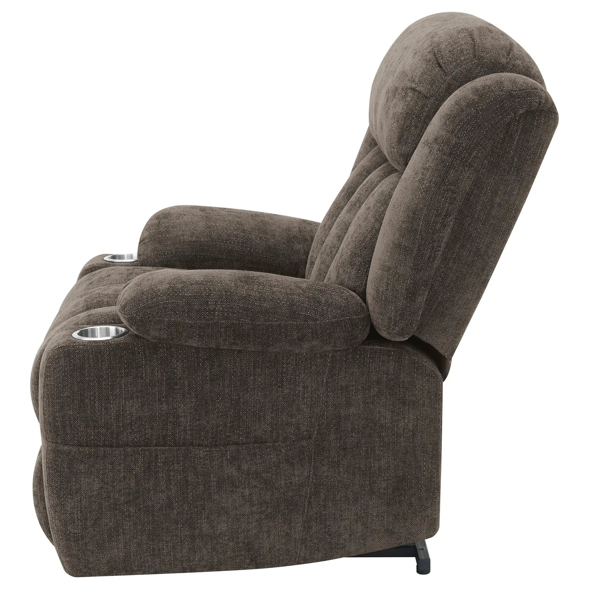 Beca - Upholstered Power Lift Recliner With Cupholders And USB Charging by Unique Piece Furniture