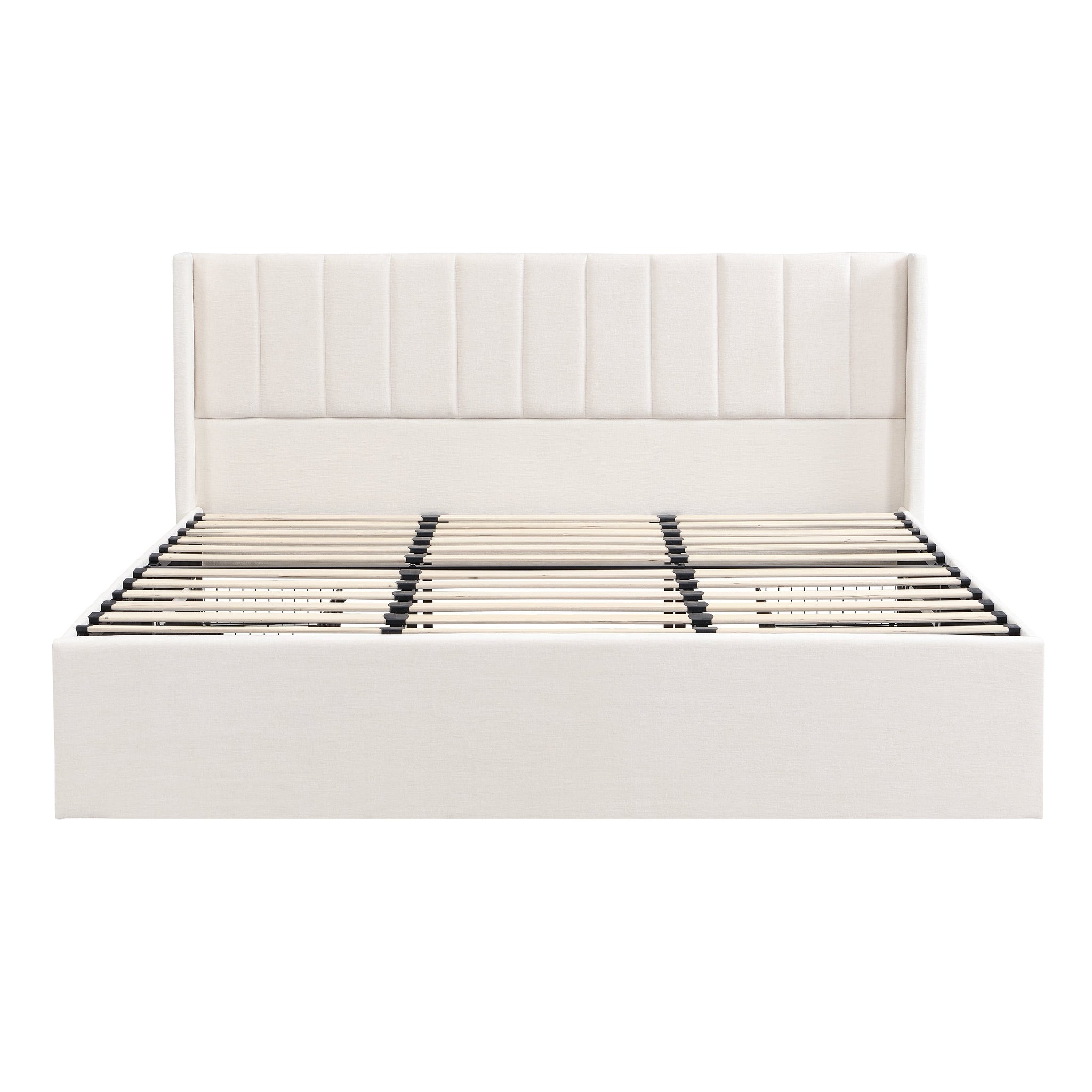 Large-Capacity Upholstered Storage Bed with Drawers by HouseOfZazla