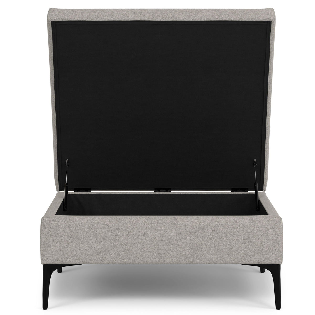 Multifunctional Coffee Table Storage Ottoman with Lift Up Lid - Gray, Dark Gray, Light Brown, photo 22 of 40