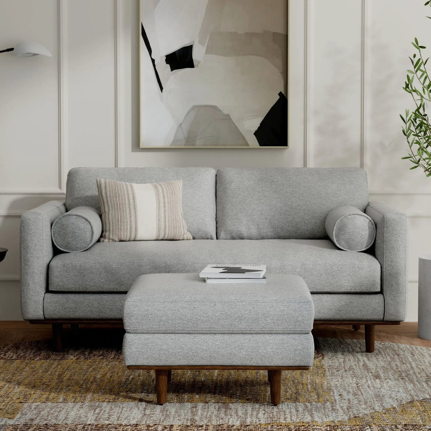 Morrison - Sofa And Ottoman Set by Unique Piece Furniture