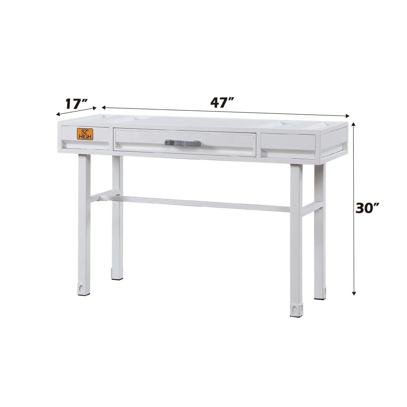Cargo Vanity Desk With Functional Storage by HouseOfZazla