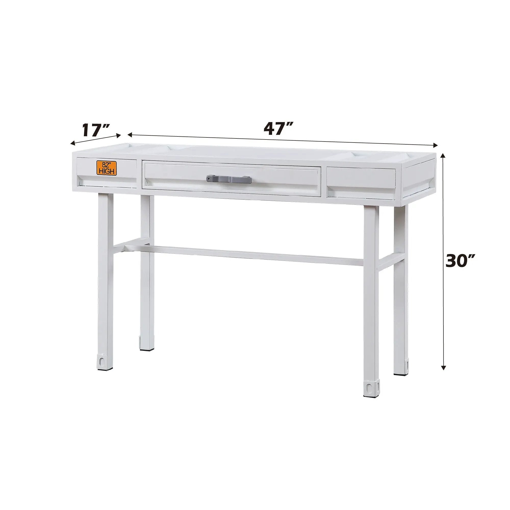 Cargo - Vanity Desk With Functional Storage by Unique Piece Furniture