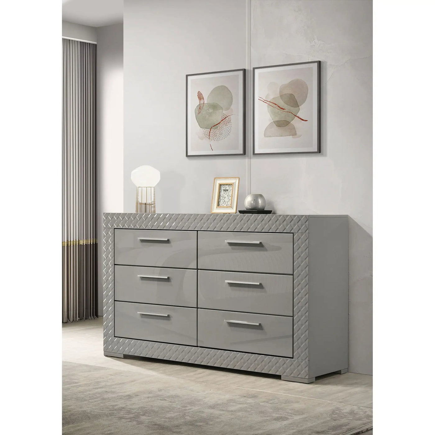 Pierce - 6 Drawer Dresser Cabinet by HouseOfZazla
