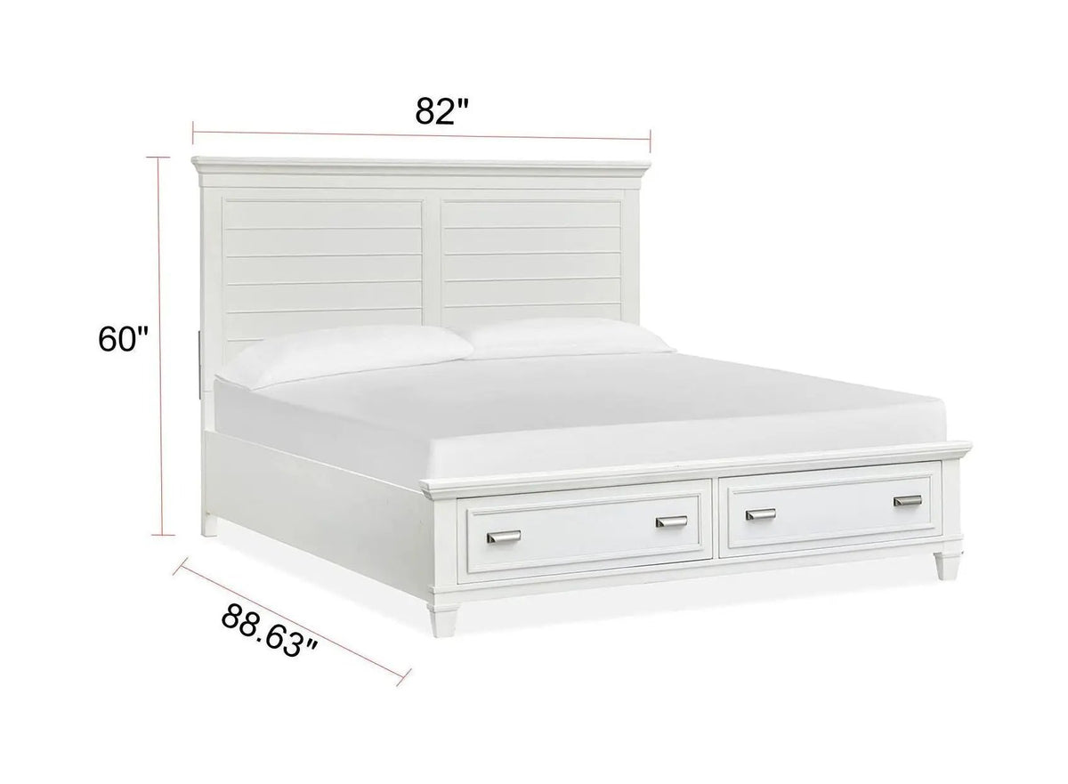 Charleston - Panel Storage Bed, photo 8 of 18