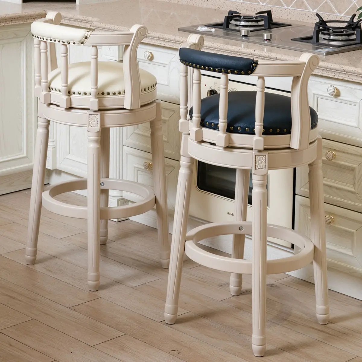Wooden Bar Stool by Unique Piece Furniture