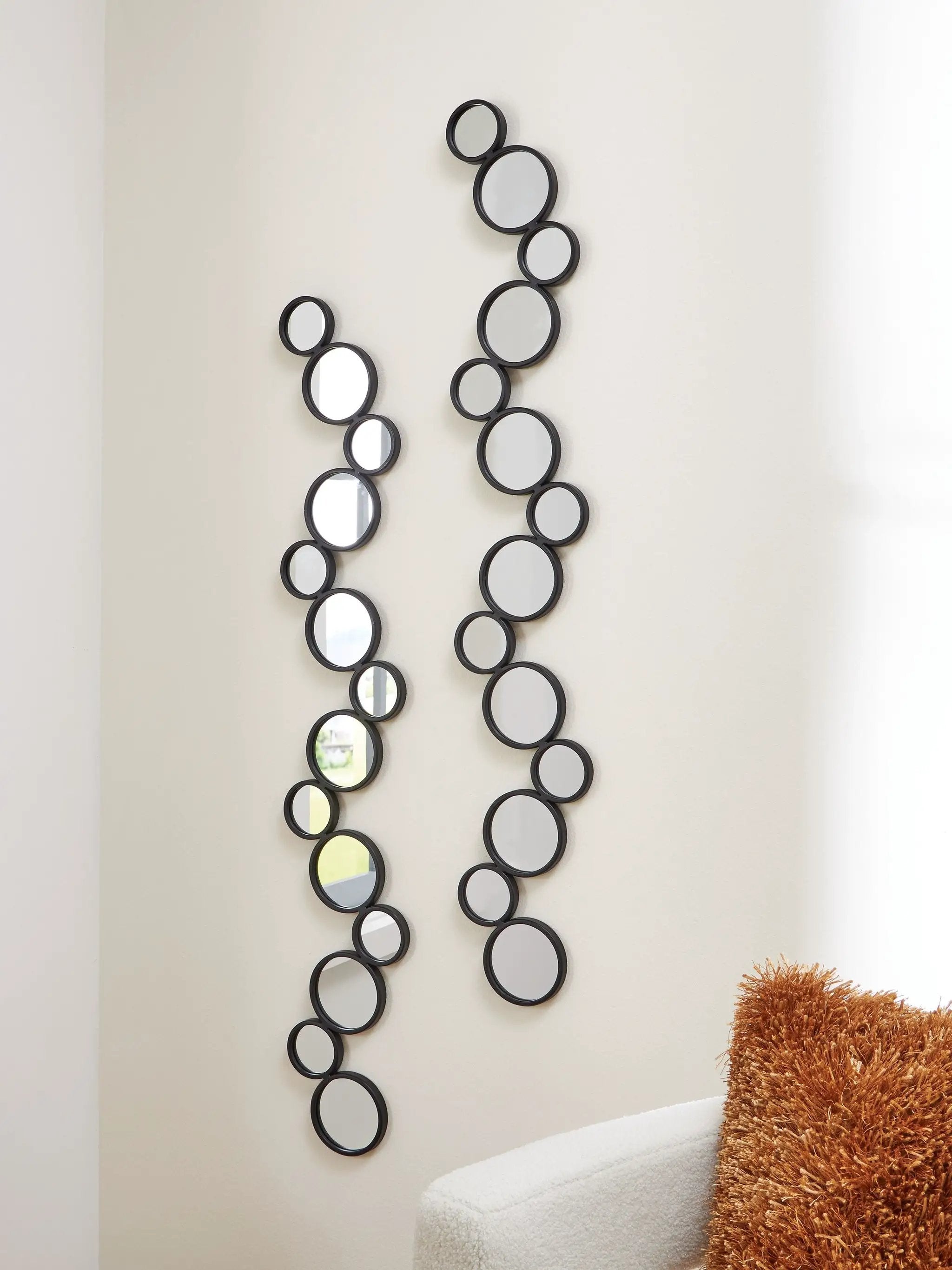 Vinler - Accent Mirror Set (Set of 2) - Black by Unique Piece Furniture
