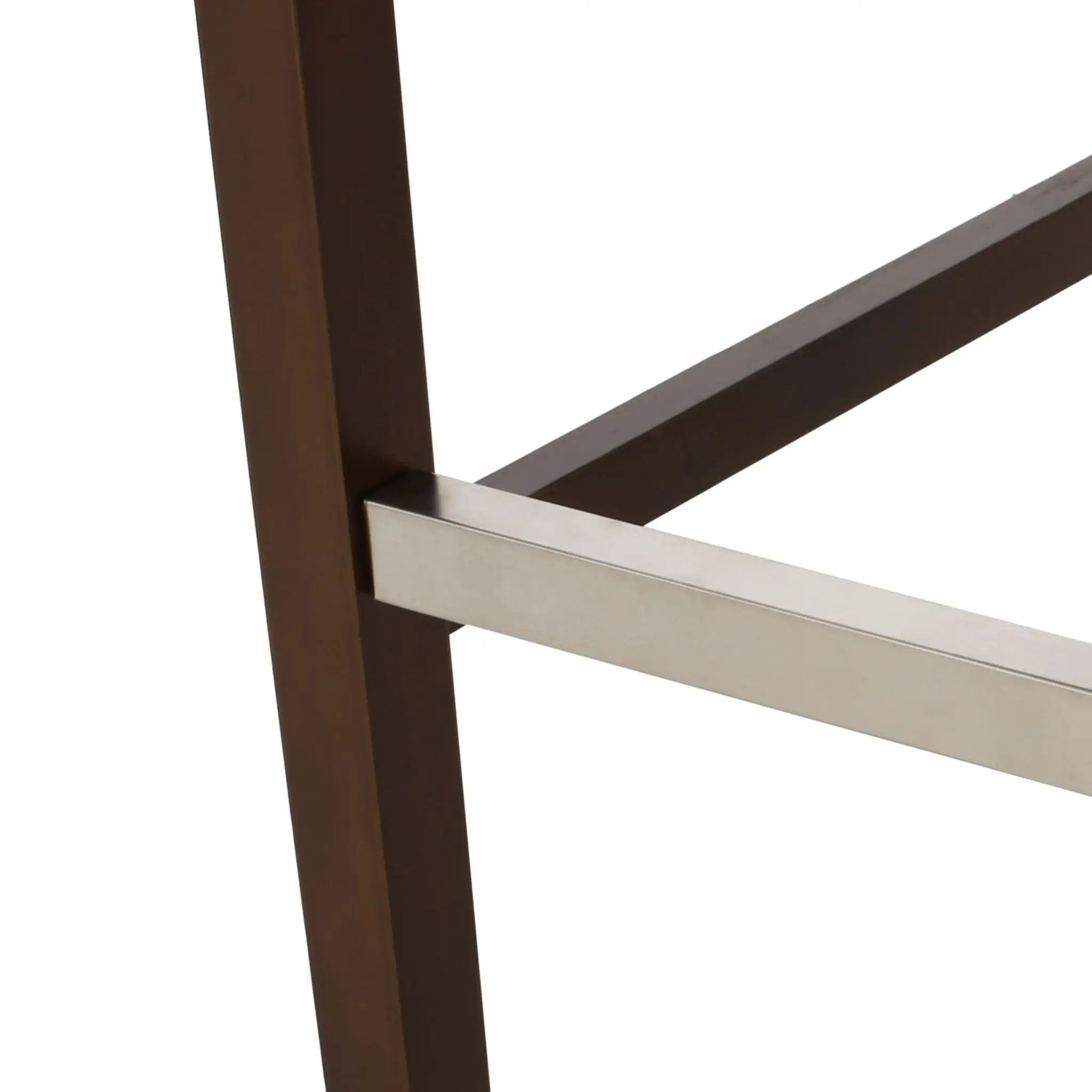 Solstara Upholstered Dining Barstool with Button Tufted and Wing Back by HouseOfZazla