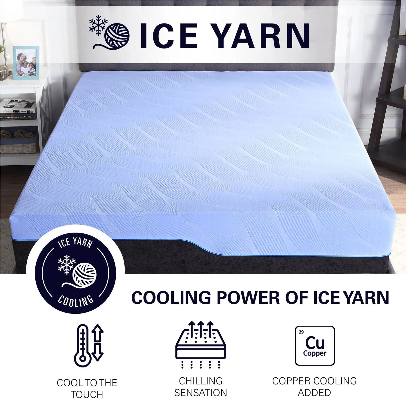 12" Refresh Hybrid Cooling Fast Responding Latex Foam And Coil Mattress by HouseOfZazla