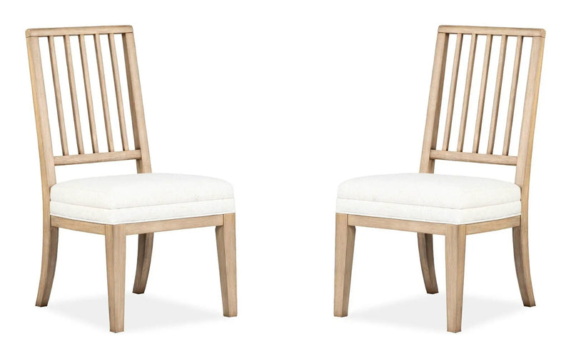 Coventry - Upholstered Side Chair With Solid Wood Back (Set of 2) - Honey Wheat by Unique Piece Furniture