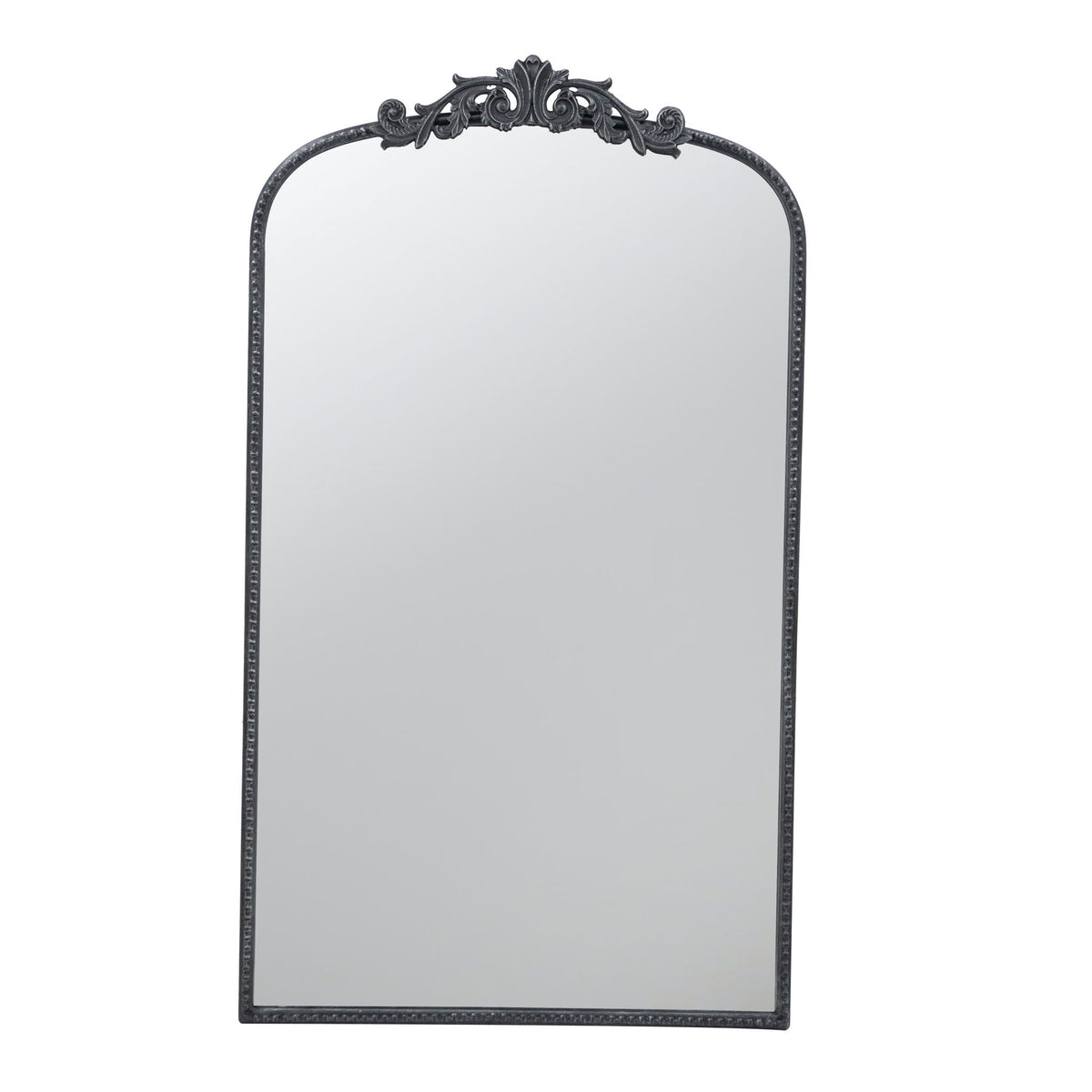 Baroque Inspired Arch Wall Mirror with Ornate Design - Gold or Black, photo 3 of 40