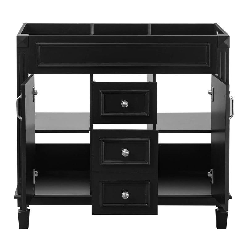 Bathroom Vanity Cabinet With 2 Soft Closing Doors And 2 Drawers by Unique Piece Furniture