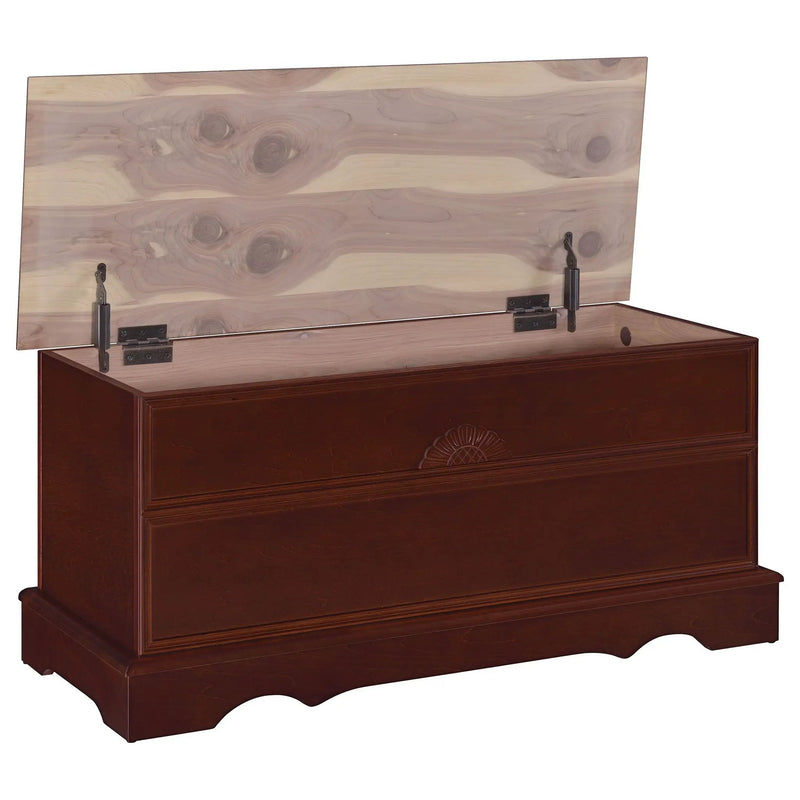 Paula Cedar Chest Warm Brown by Unique Piece Furniture