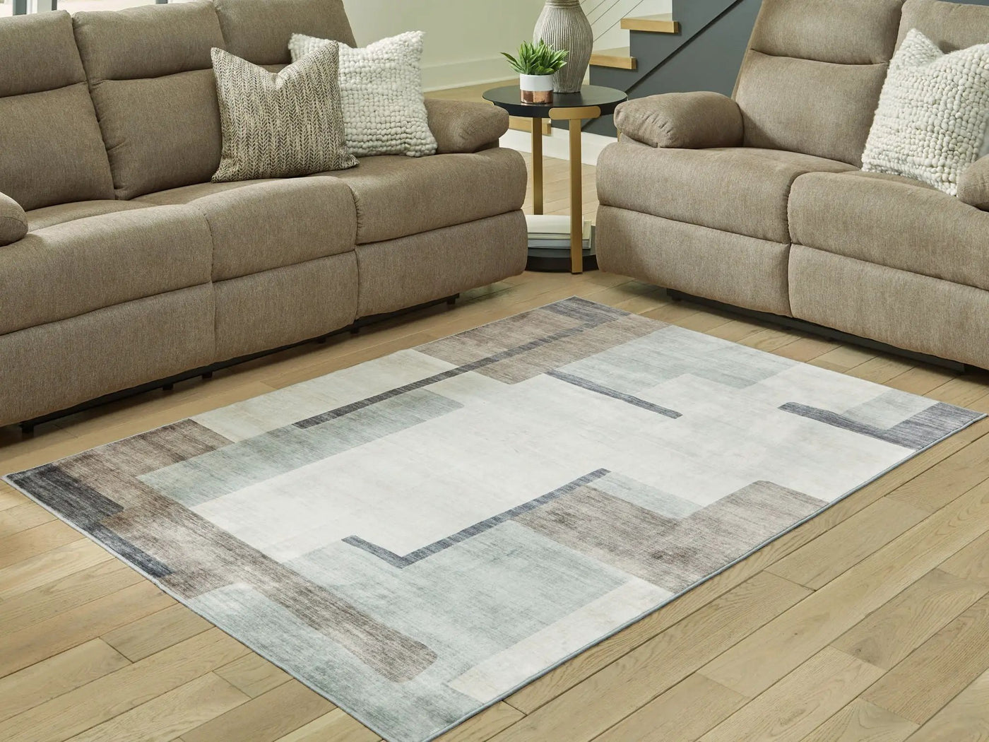 Larkport - Washable Rug by Unique Piece Furniture