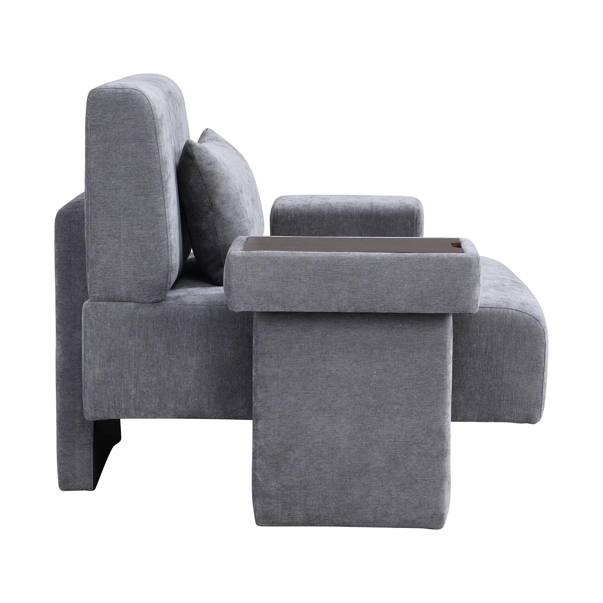 Modern Oversized Armchair With Soft Cushion For Living Room by HouseOfZazla