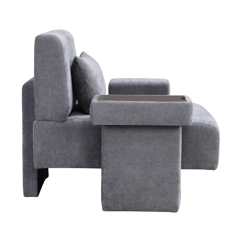 Modern Oversized Armchair With Soft Cushion For Living Room by HouseOfZazla