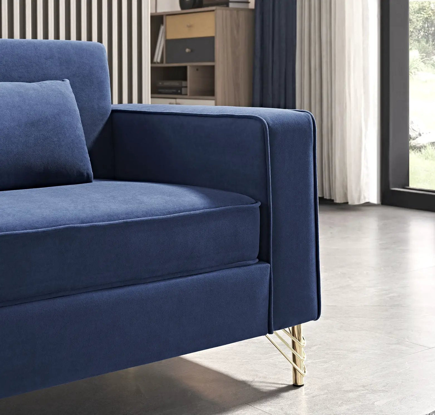 Aesthetic 3 Seater Couch With Classic Modern Appeal And Luxurious Soft Comfort by Unique Piece Furniture