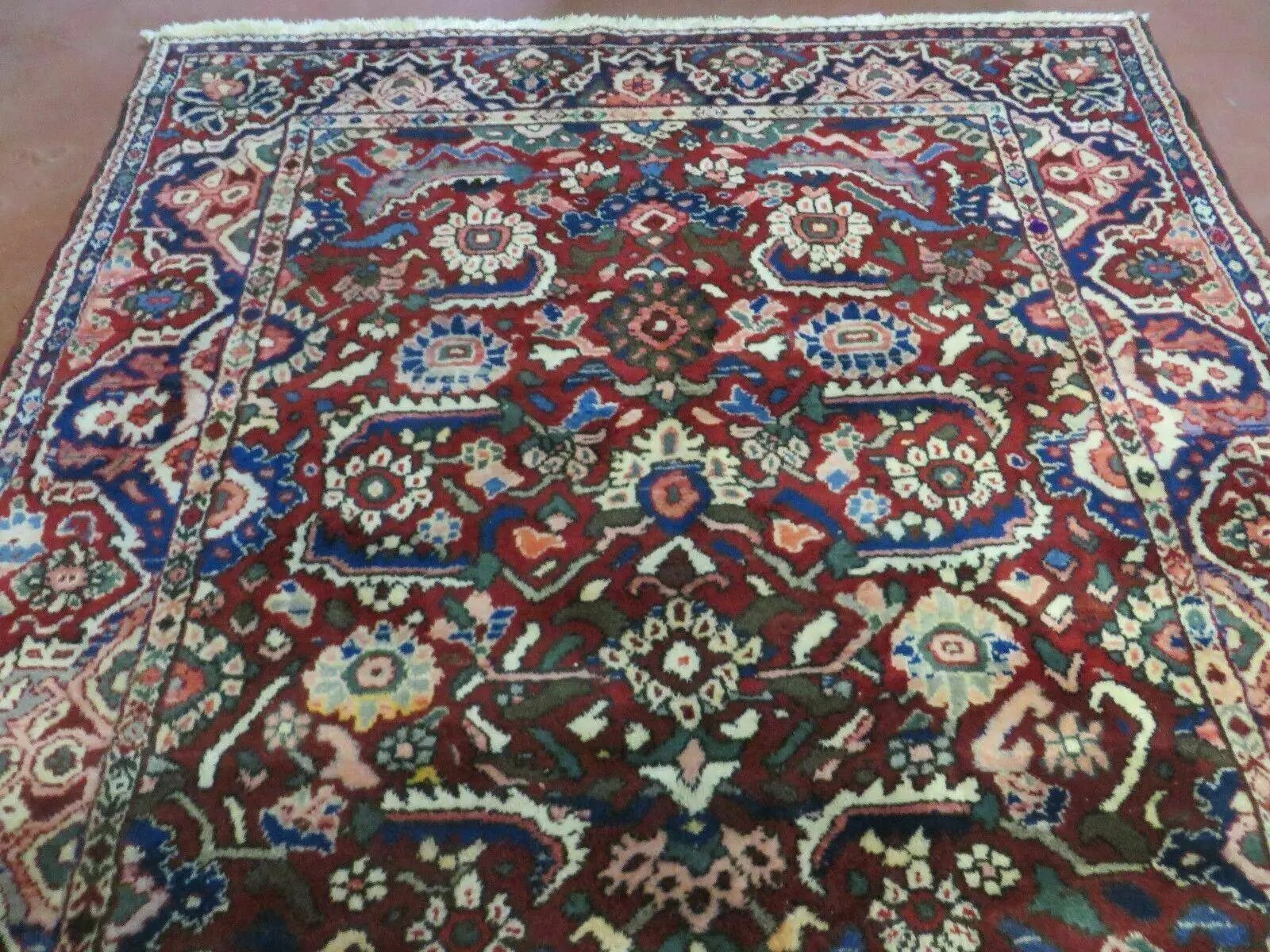 5' X 9' Antique Handmade Turkish Wool Veg Dyes Rug Nice # 107 by Jewel Rugs