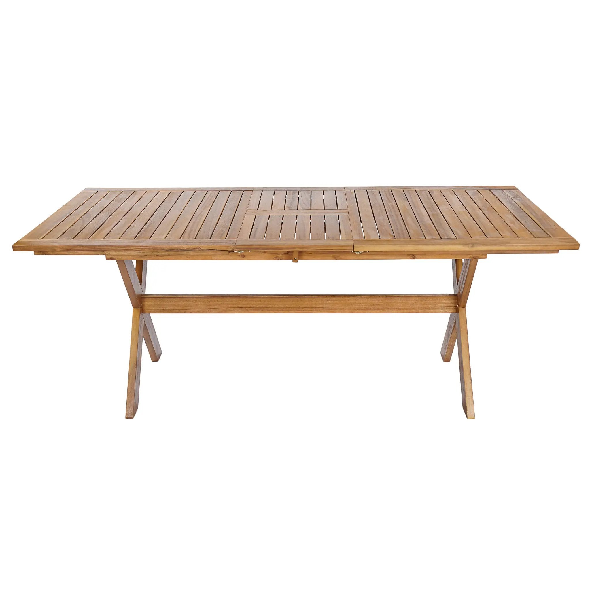 7 Pieces Acacia Wood Outdoor Dining Set by HouseOfZazla