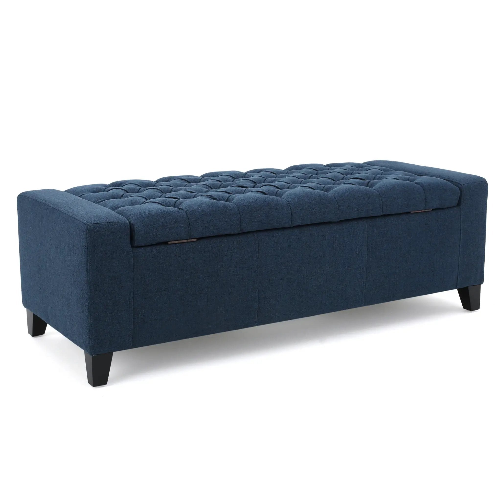 Guernsey Ottoman Storage With Tufted Top by HouseOfZazla