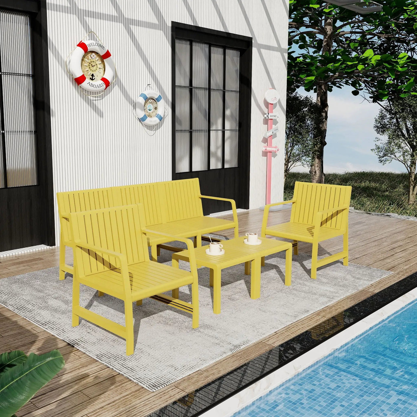Furniture Set, Waterproof And Durable by HouseOfZazla