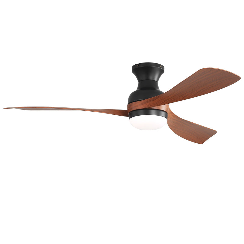 52-Inch Ceiling Fan with Lights and Reversible DC Motor by HouseOfZazla