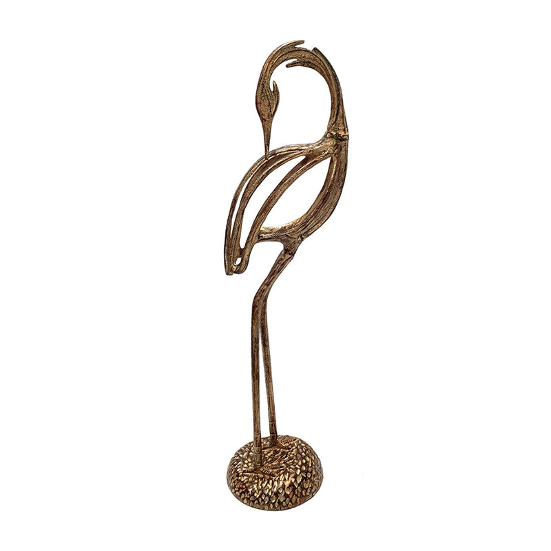 Aluminum Heron Sculpture Bird Statue, photo 2 of 8