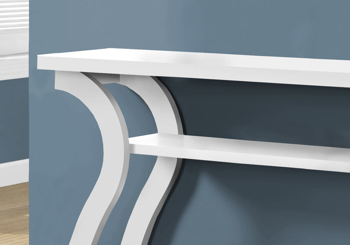 Accent Console Table with Unique Curved Design – Multiple Colors, photo 6 of 16
