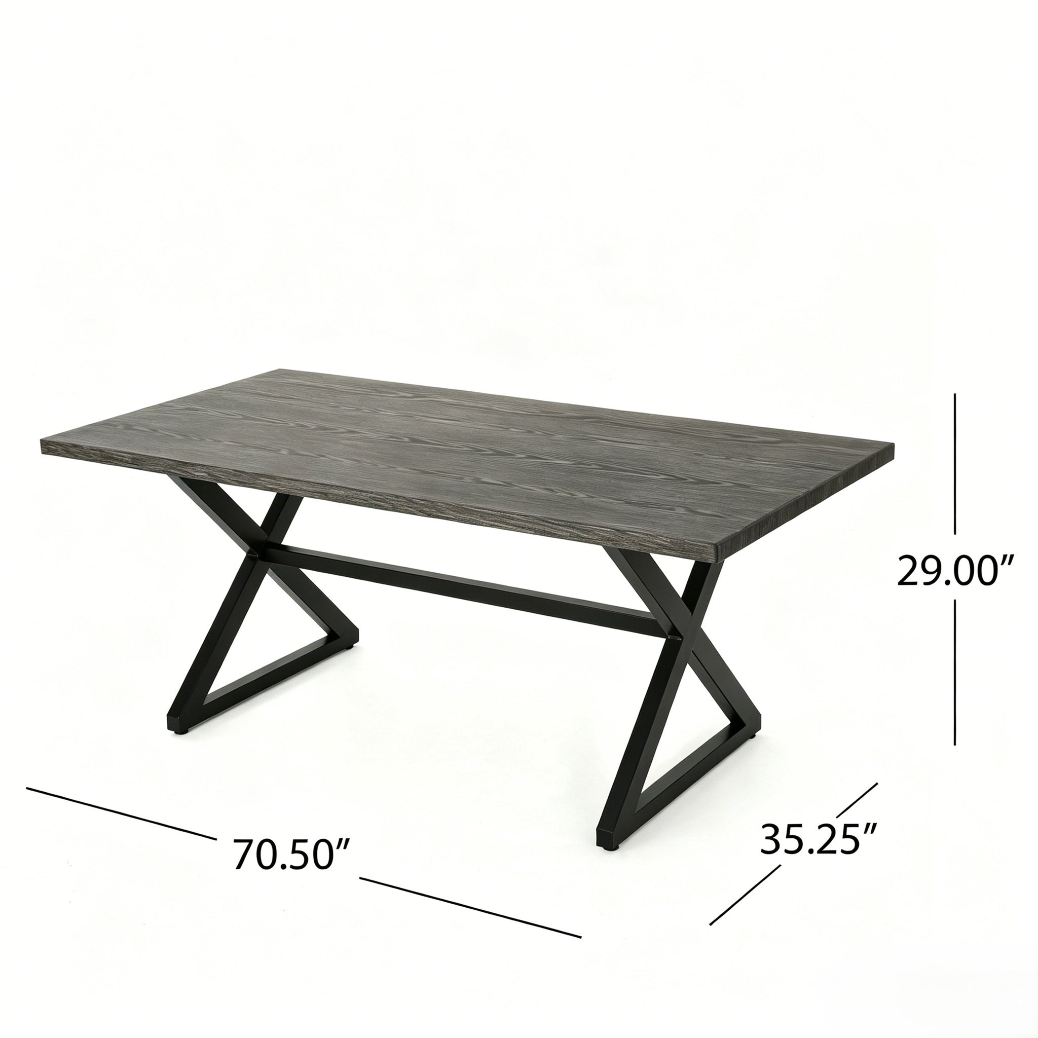 7-Piece Outdoor Dining Set with Aluminum Chairs by HouseOfZazla