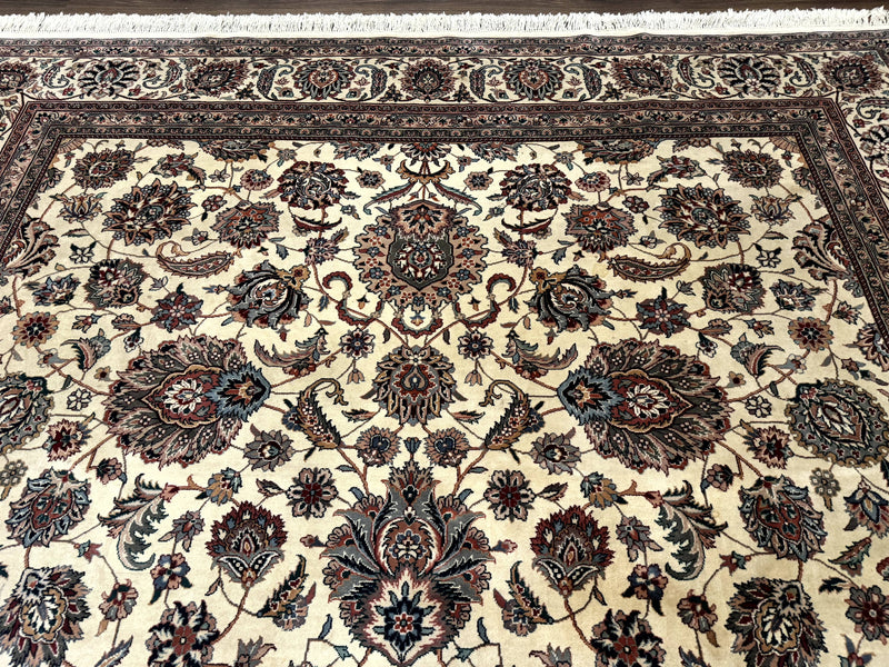 Pak Persian Rug 9x12, Allover Pattern, Fine Handmade Oriental Carpet by Jewel Rugs