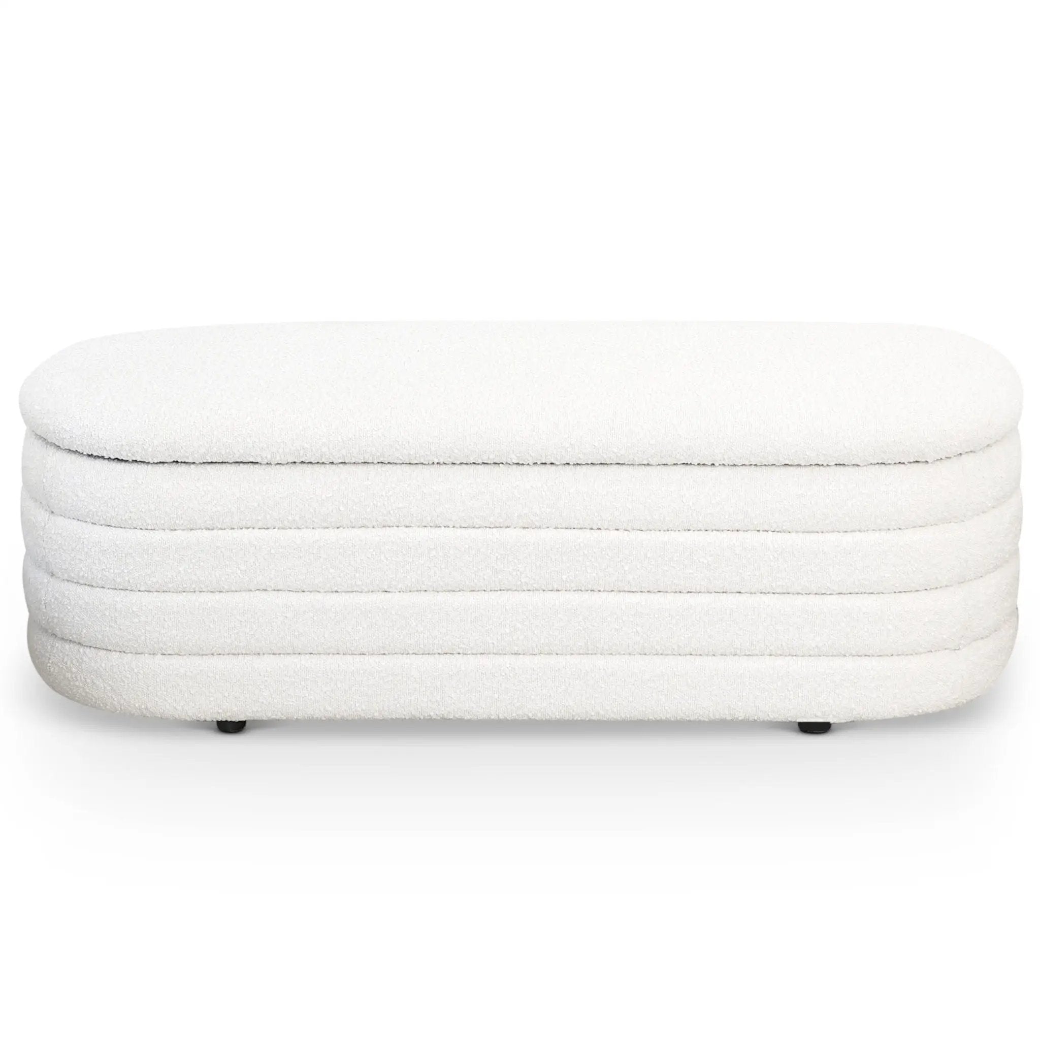 Cabana - Bench With Storage - Ivory by HouseOfZazla