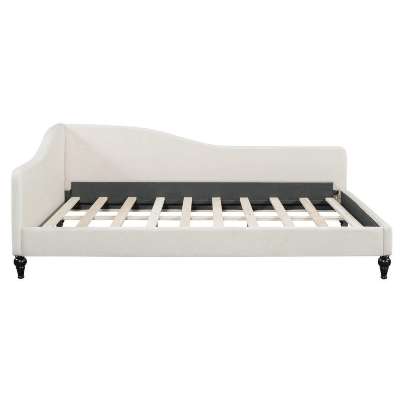 Modern L Shaped Daybed With Legs by HouseOfZazla