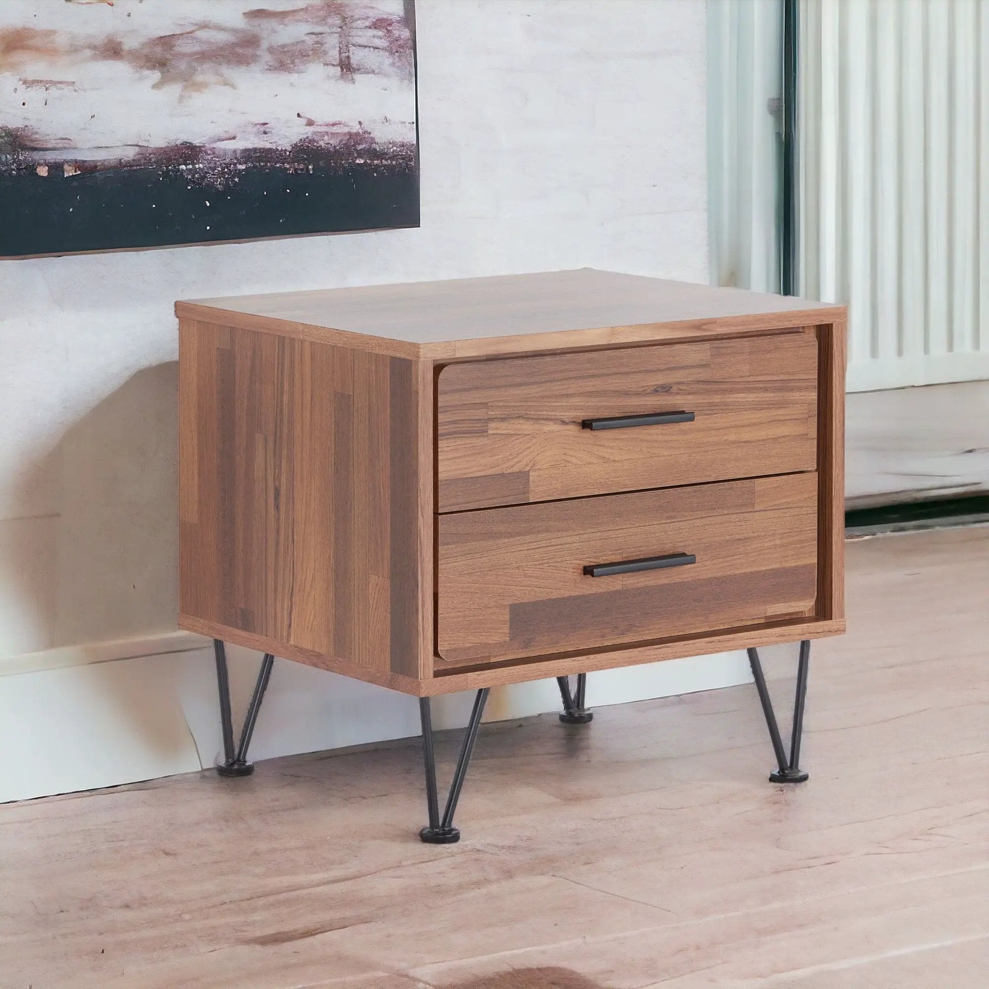 Deoss - Accent Table - Walnut by Unique Piece Furniture