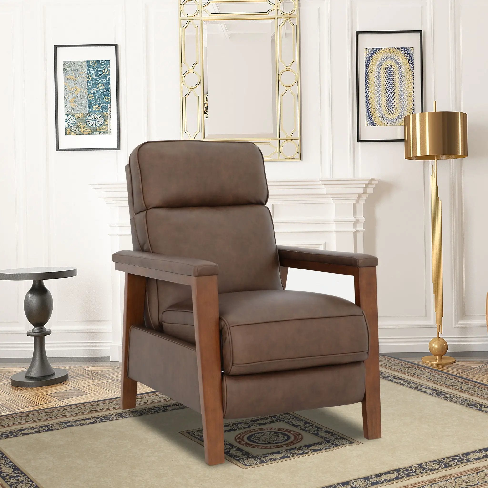 Ashland (B) - Push Thru The Arm Recliner by Unique Piece Furniture